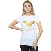 T-shirt Dc Comics Wonder Woman 84 Golden Logo