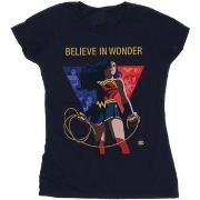 T-shirt Dc Comics 80th Anniversary Believe In Wonder