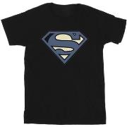 T-shirt Dc Comics Superman Indigo Blue Logo