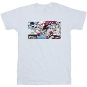 T-shirt Dc Comics Superman Comic Strip