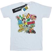 T-shirt Dc Comics Teen Titans Go Robin Montage