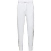 Pantalon BOSS Bas de survêtement Daky213 blanc à logos revisités