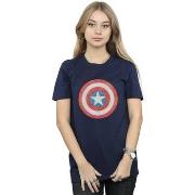 T-shirt Marvel Captain America Sketched Shield