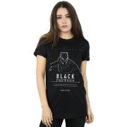 T-shirt Marvel Black Panther Long Live The King