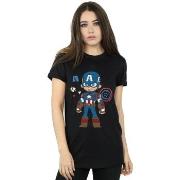 T-shirt Marvel Captain America Sketch