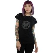 T-shirt Marvel Agents Of SHIELD Brushed Logo