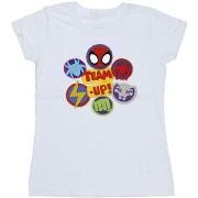 T-shirt Marvel Spidey And His Amazing Friends Team Up