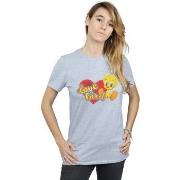 T-shirt Dessins Animés Tweety Pie Valentine's Day Love Bird