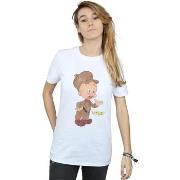 T-shirt Dessins Animés Elmer Fudd Distressed