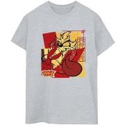 T-shirt Dessins Animés Taz Bugs Rabbit New Year