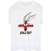 T-shirt Dessins Animés Coyote England Face