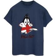 T-shirt Dessins Animés Daffy England Face