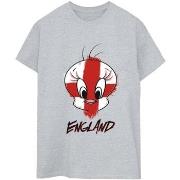 T-shirt Dessins Animés Tweety England Face