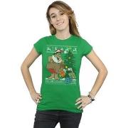 T-shirt The Flintstones Christmas Fair Isle