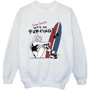 Sweat-shirt enfant Dc Comics Harley Quinn Let's Go Surfing