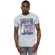 T-shirt Beetlejuice Distressed Poster