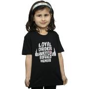 T-shirt enfant The Flintstones Loyal Order Water Buffalo Member