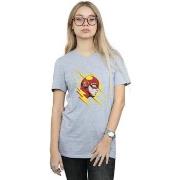 T-shirt Dc Comics The Flash Lightning Portrait