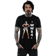 T-shirt Dc Comics Wonder Woman 84 Standing Logo