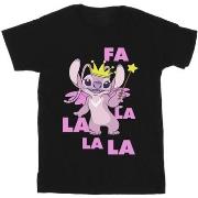 T-shirt Disney Angel Fa La La