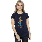 T-shirt Disney Goofy Christmas Lights