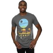 T-shirt Disney Rogue One Scarif Sunset