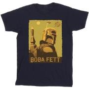 T-shirt Disney The Book Of Boba Fett Planetary Stare