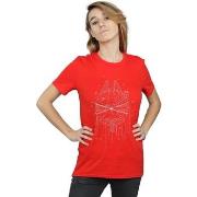 T-shirt Disney Millennium Falcon Christmas Tree Delivery