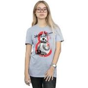 T-shirt Disney The Last Jedi Roll With It