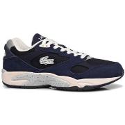 Baskets Lacoste BASKETS STORM 96 VINTAGE HOMME EFFET CACHEMIRE BLEU