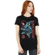 T-shirt Marvel Black Widow In Action