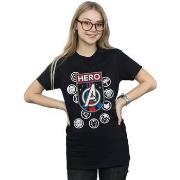 T-shirt Marvel Hero Badge