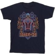 T-shirt Marvel Shang-Chi And The Legend Of The Ten Rings Neon
