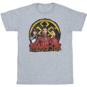 T-shirt Marvel Shang-Chi And The Legend Of The Ten Rings Group Logo Em...