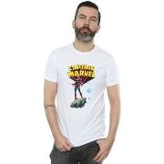 T-shirt Marvel Captain Space Pose