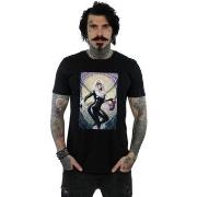 T-shirt Marvel Black Cat Artwork
