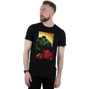 T-shirt Marvel Red Hulk Vs Green Hulk