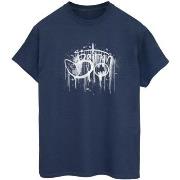 T-shirt Dc Comics Batman Paint Splatter
