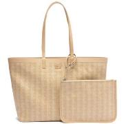 Sac Lacoste SAC CABAS ZELY MOYEN MONOGRAMME EN TOILE ENDUITE BEI