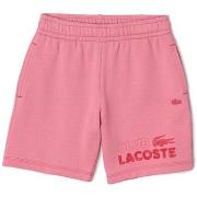 Short enfant Lacoste SHORT ENFANT AVEC MARQUAGE ROSE