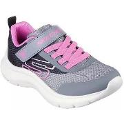 Baskets enfant Skechers SKECH FAST TRENDING COLOR BLACK/GRAY