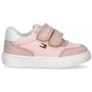 Baskets enfant Tommy Hilfiger BASKET DOUBLE VELCRO ROSE