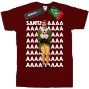 T-shirt enfant Elf Buddy Santa Scream