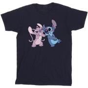 T-shirt Disney Lilo Stitch Kisses