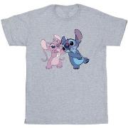 T-shirt Disney Lilo Stitch Kisses