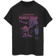 T-shirt Disney The Mandalorian Hello Friend