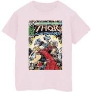 T-shirt Marvel Thor Love And Thunder Vintage Poster