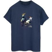 T-shirt Marvel Thor Love And Thunder Toothgnasher Flames