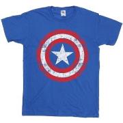 T-shirt Marvel Avengers Captain America Scratched Shield