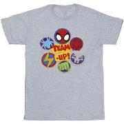 T-shirt Marvel Spidey And His Amazing Friends Team Up